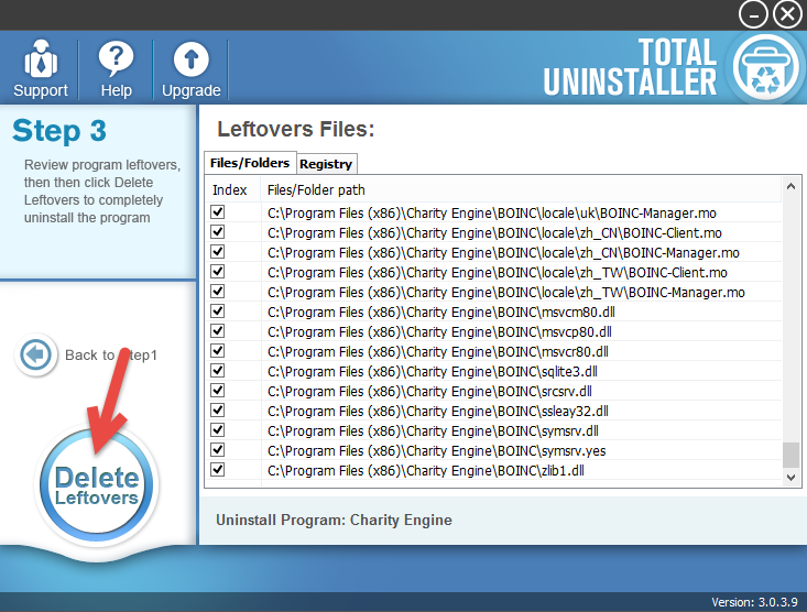 uninstall Charity Engine with Total Uninstaller (3)