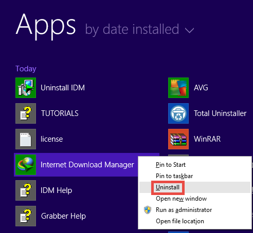 uninstall Internet Download Manager (2)