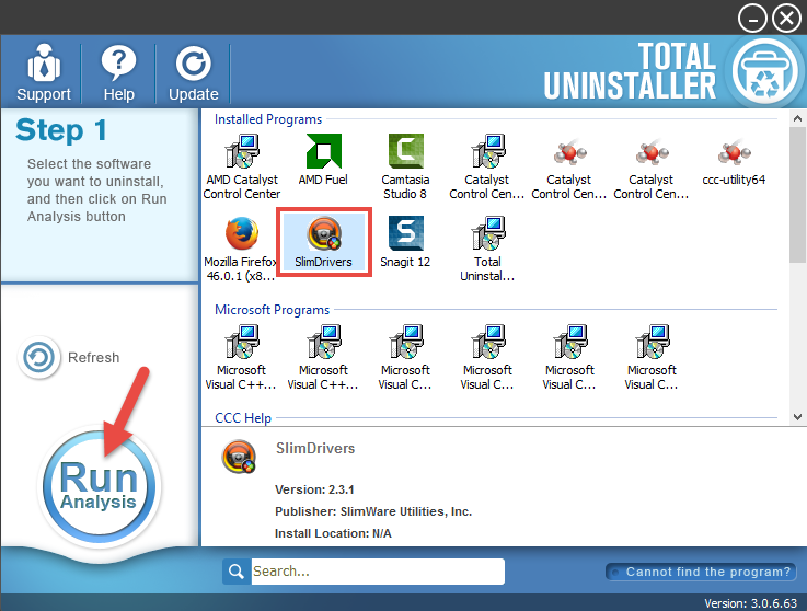 Uninstall SlimDrivers Free (11)