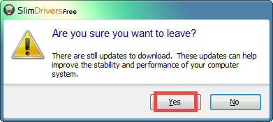 Uninstall SlimDrivers Free (2)