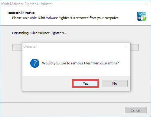 uninstall IObit Malware Fighter (10)