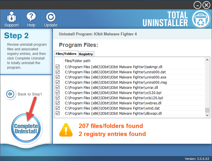 uninstall IObit Malware Fighter (14)