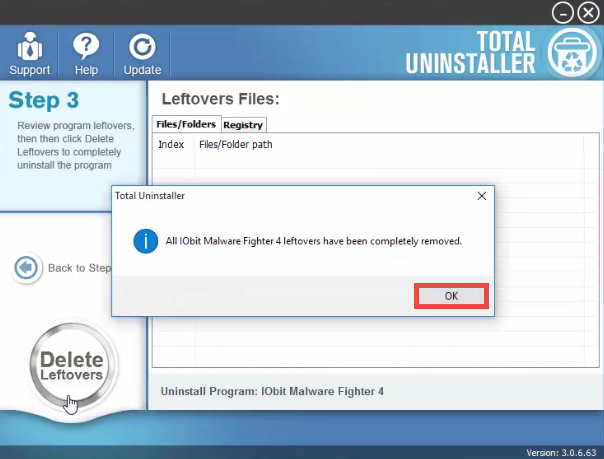 uninstall IObit Malware Fighter (15)