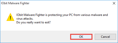 uninstall IObit Malware Fighter (3)