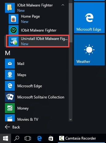 uninstall IObit Malware Fighter (5)