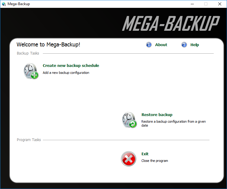 Mega-Backup