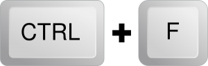 ctrl+F
