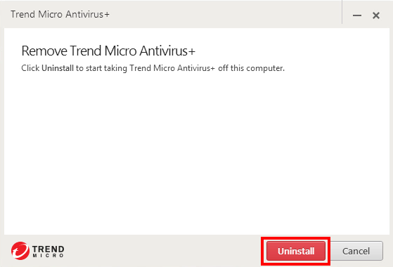 how to uninstall Trend Micro Antivirus+ (10)