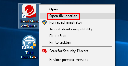 how to uninstall Trend Micro Antivirus+ (4)