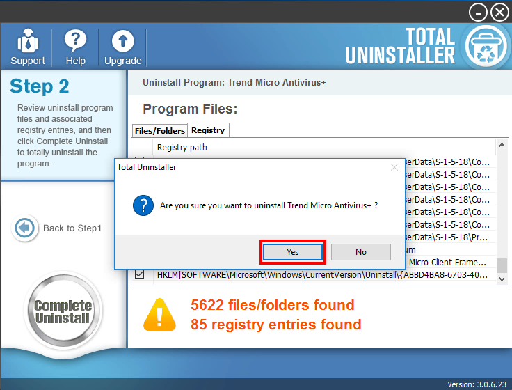 how to uninstall Trend Micro Antivirus+ (8)