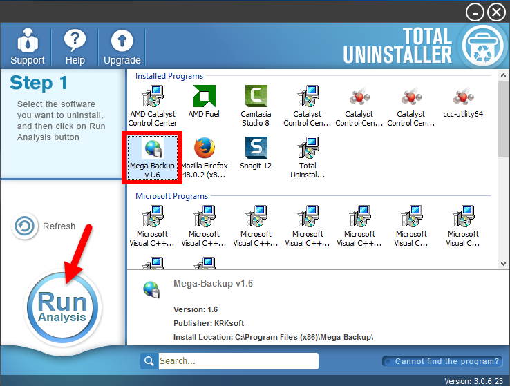 uninstall-Mega-Backup-with-Total-Uninstaller (8)