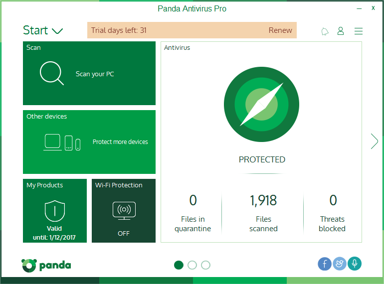 Uninstall Panda Antivirus Pro -Total Uninstaller