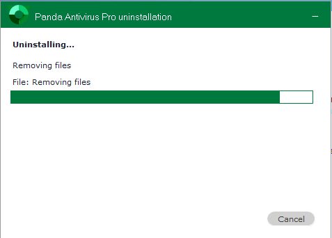 Uninstall Panda Antivirus Pro -Total Uninstaller