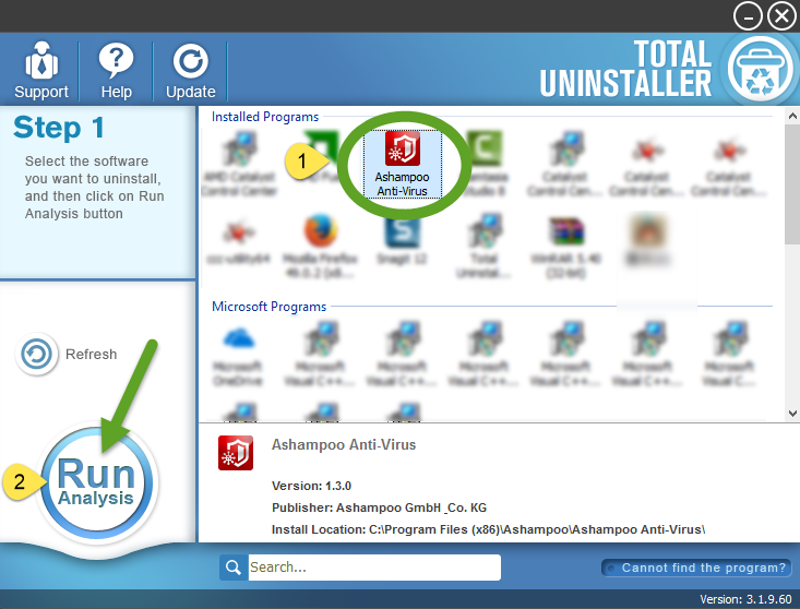 Uninstall Ashampoo Anti-Virus on Windows - Total Uninstaller (12)