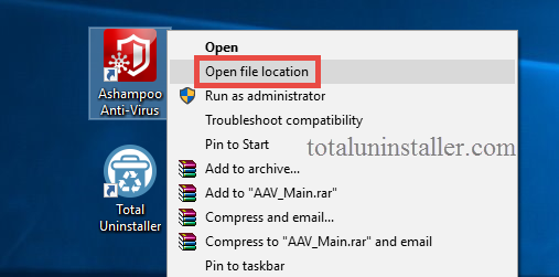 Uninstall Ashampoo Anti-Virus on Windows - Total Uninstaller (4)