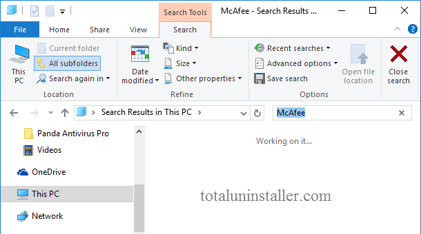 Uninstall McAfee Total Protection - Total Uninstaller (10)