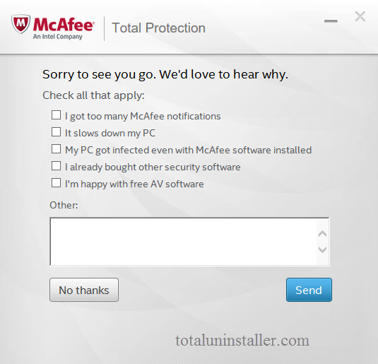 Uninstall McAfee Total Protection - Total Uninstaller (18)