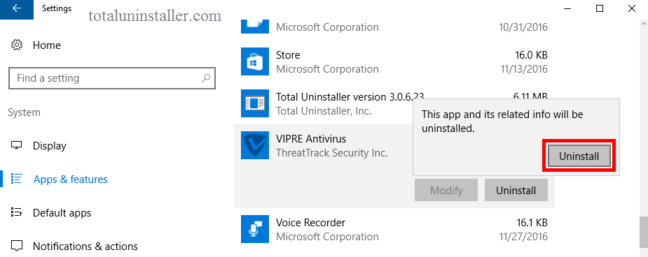 Uninstall VIPRE Antivirus 2016 (5)