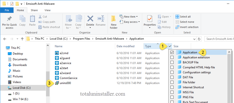 uninstall Emsisoft Anti-Malware - Total Uninstaller (10)