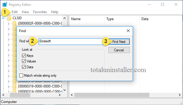 uninstall Emsisoft Anti-Malware - Total Uninstaller (8)