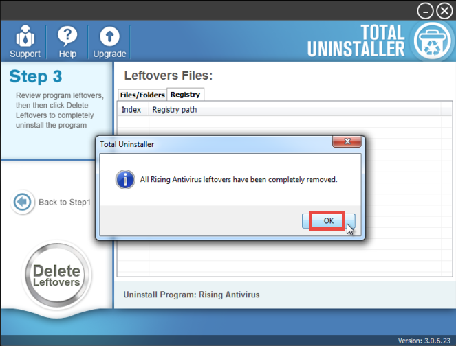 Uninstall Rising Antivirus - Total Uninstaller (15)