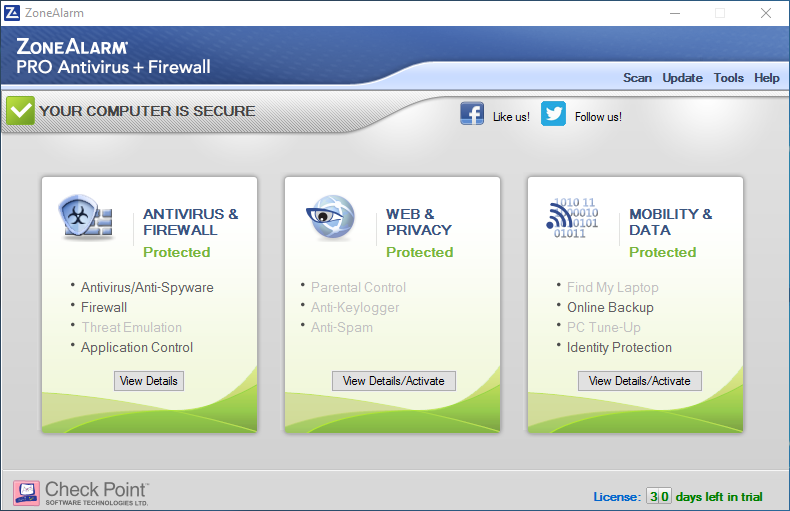 Uninstall ZoneAlarm Pro Antivirus + Firewall - Total Uninstaller (1)