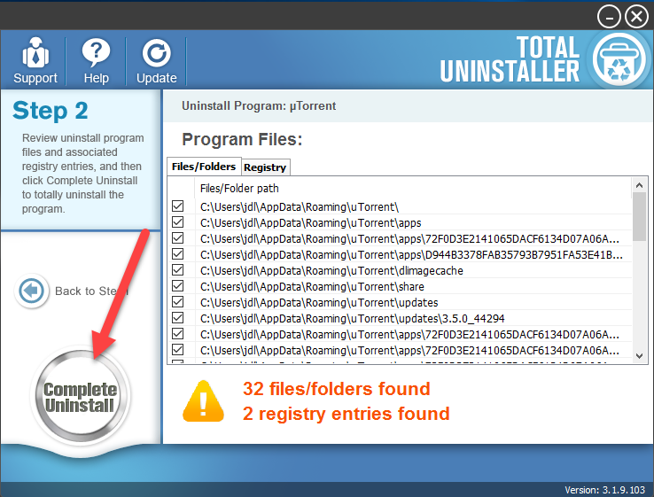 completely_uninstall_µTorrent