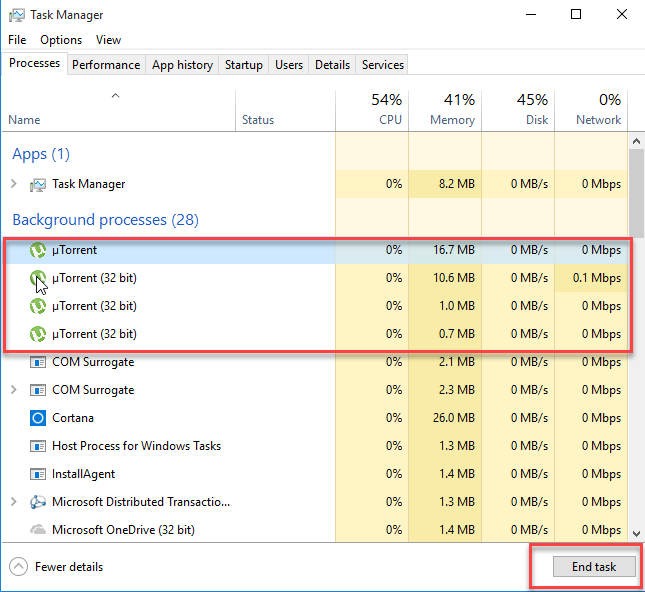 end_µTorrent