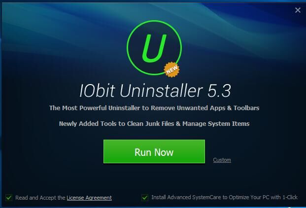 remove IObit Uninstaller from PC
