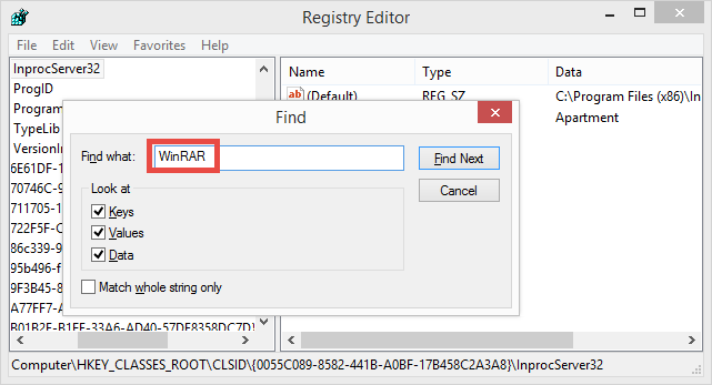WinRAR (64-bit) leftovers (2)