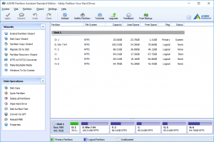 AOMEI Partition Assistant Standard Edition