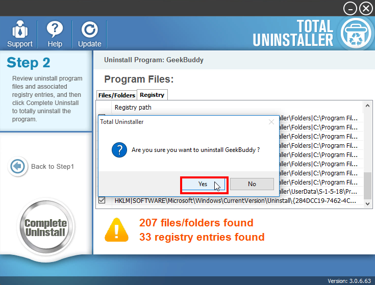 Uninstall GeekBuddy - Total Uninstaller (12)
