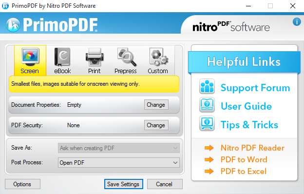 uninstall PrimoPDF