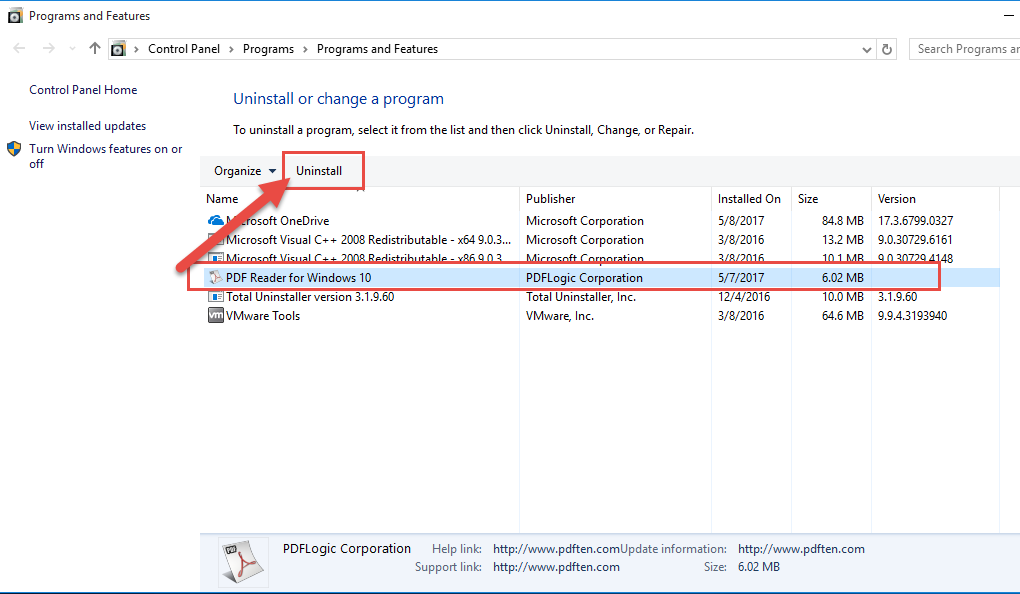 remove_PDF_Reader