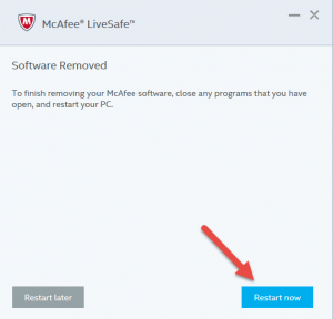 mcafee livesafe uninstall tool mcafee livesafe uninstall tool