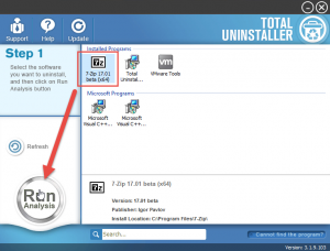 uninstall 7-Zip