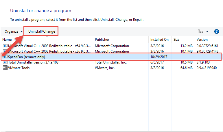 speedfan not starting with windows 10