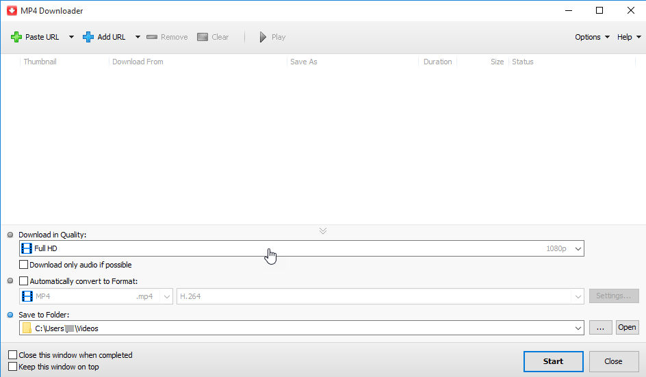 uninstall MP4 Downloader