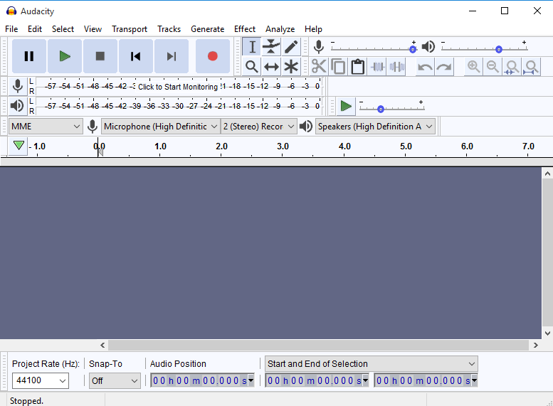 uninstall Audacity