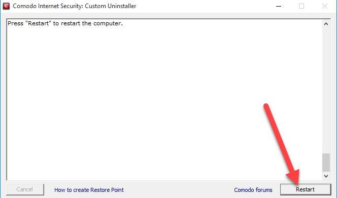 COMODO_uninstaller4