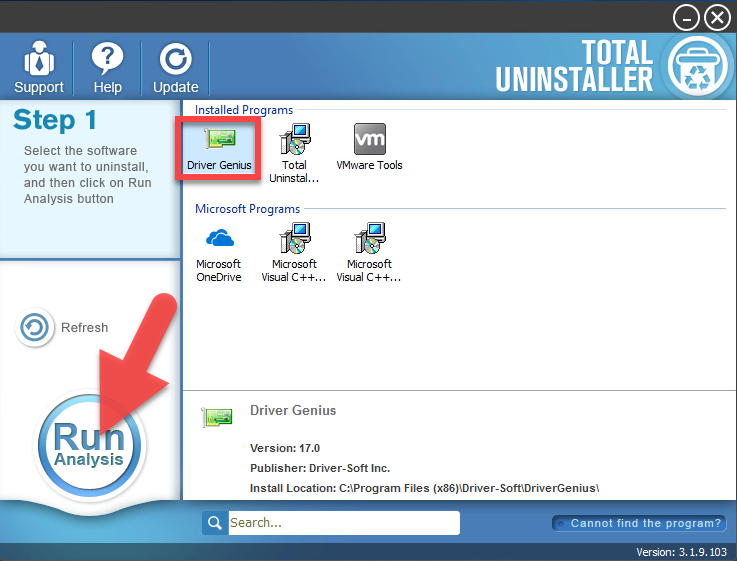 uninstall Driver Genius