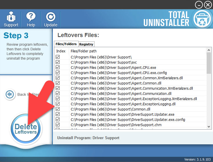 delete_leftovers_Driver_Support