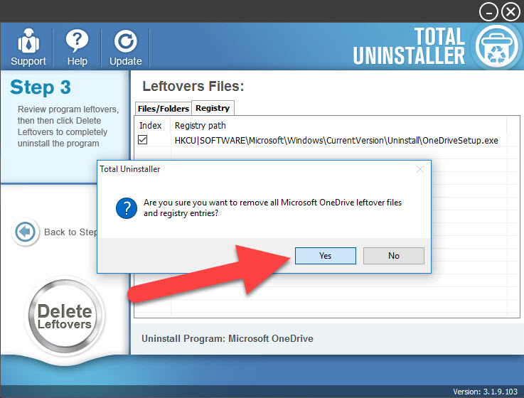how to delete onedrive windows 10