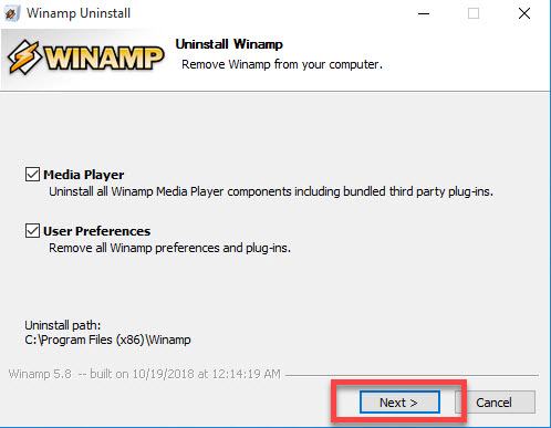 removing winamp pro android removing winamp pro android