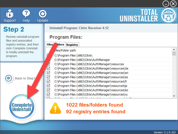 how to uninstall citrix receiver from mac