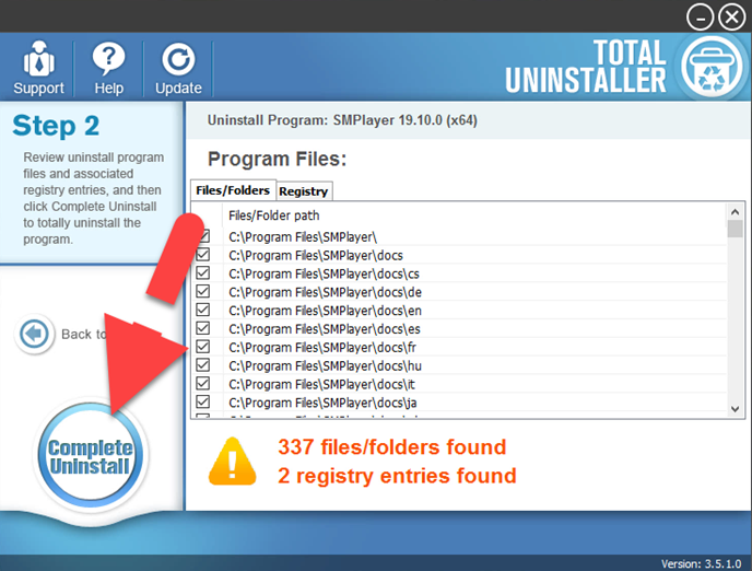 complete_uninstall_SMPlayer
