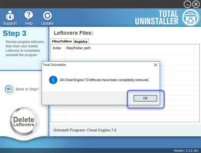 remove cheat engine leftovers