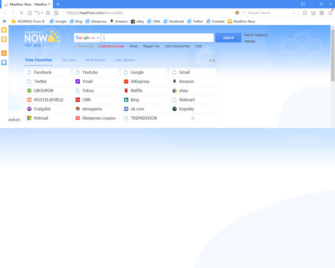 Uninstall Maxthon