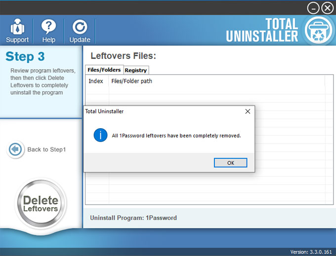 uninstall 1password 7 osx