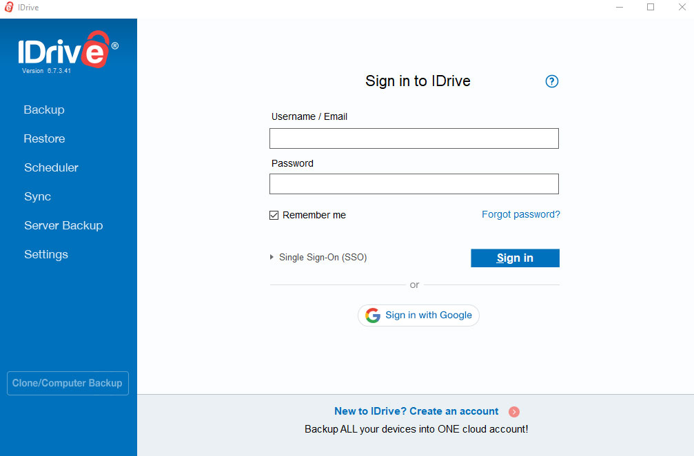 remove IDrive